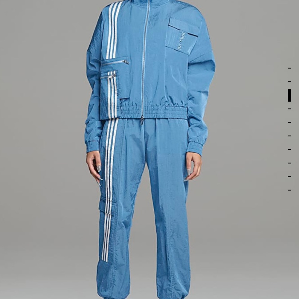 Slouchy Adidas IVY PARK Nylon Track Pants